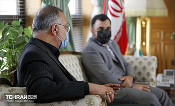 دیدار شهردار تهران با وزیر ارتباطات و فناوری اطلاعات 7