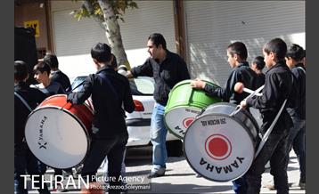 مراسم عزاداری ظهر عاشورا در بازار تهران 15