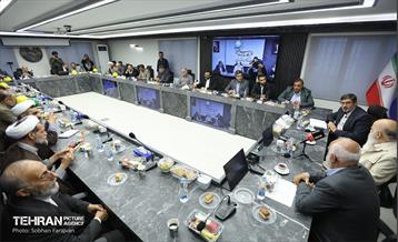 بازدید اعضای شوراهای شهر مراکز استان‌ها از کارگاه خط ۱۰ مترو تهران 21