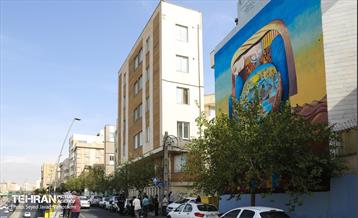 آیین رونمایی از دیوارنگاره «زنی که قدس را حمل می‌کند»  18