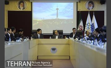 نشست مشترک شهردارتهران با رئیس اتاق بازرگانی بین المللی چین 10