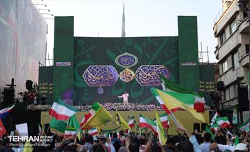 مهمانی ۱۰ کیلومتری عید غدیر در تهران - 3 34