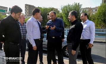 حضور مدیرعامل سازمان نوسازی شهرداری تهران در منطقه۱۷