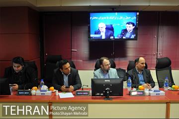نشست هم اندیشی رئیس سازمان حمل و نقل و ترافیک با مدیران رسانه ها 7