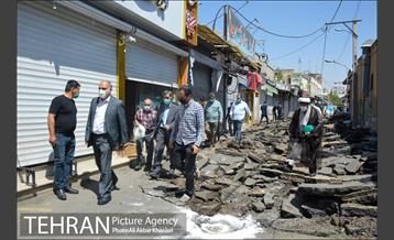 پروژه بهسازی پیاده مداری در منطقه ۲۰