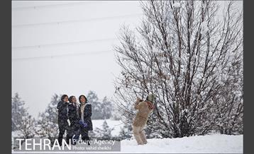 تفریحات برفی در پارک پردیسان تهران 23