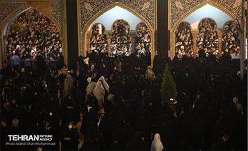 مراسم عزاداری مسلمیه در حرم حضرت عبدالعظیم (ع)