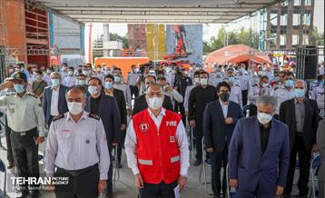 آیین گرامیداشت روز آتش نشان با حضور شهردار تهران 54