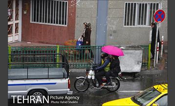 اول هفته بارانی تهران 14
