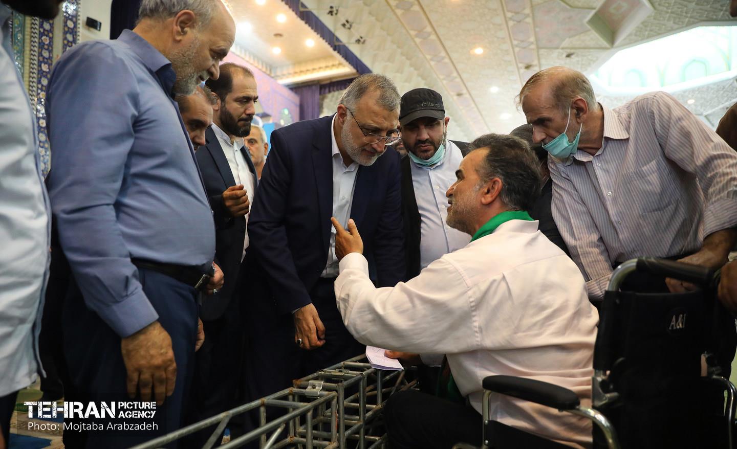 حضور شهردار تهران در نماز جمعه 28