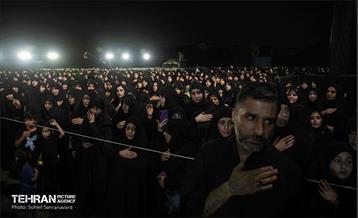 تشیع شهید پلیس در هیأت رایة العباس(ع) 22