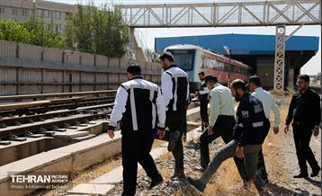 بازدید مدیرعامل شرکت بهره‌برداری متروی تهران از خدمت رسانی در روز اربعین