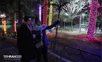 جشنواره «نور در یلدای ایرانی» در بوستان ملت 26
