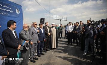 افتتاح دسترسی بزرگراه شهید سلیمانی به بزرگراه شهید یاسینی 15