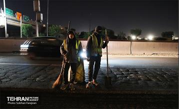 عملیات آسفالت‌ریزی در پایتخت 16