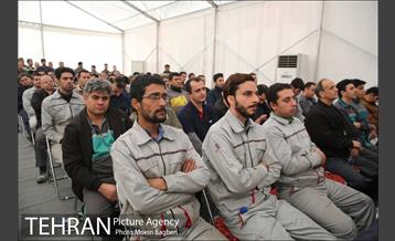 مراسم بهره برداری از 65 دستگاه واگن و لکوموتیو برقی مترو تهران و حومه 10