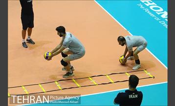 تمرین شاداب شاگردان ایگور