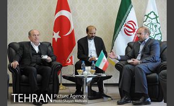 دیدار دکتر قالیباف با دکتر کادیرتوپباش شهردار استانبل 5