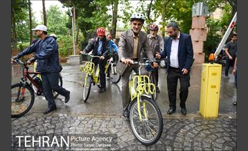 افتتاح مسیر دوچرخه سواری بوستان لاله 7