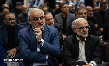 مراسم ختم مادر شهیدان مظفر