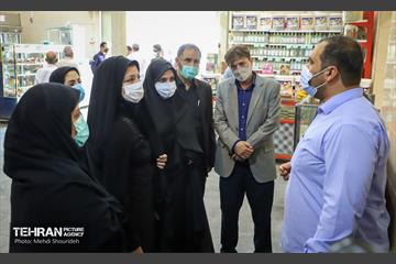 بازدید میدانی نرجس سلیمانی از منطقه 7