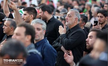 شهردار تهران در آیین وداع با آقای شهید ایران 7