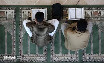 محفل انس با قرآن در مسجد خوزستانی‌ها 11