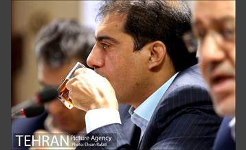 مراسم تکریم امین عارف نیا و معارفه محمد علی کریمی رییس مرکز ارتباطات و امور بین الملل شهرداری تهران 13