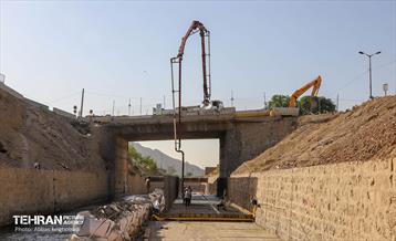 ترمیم و مرمت کانال سرخه حصار در شرق تهران 10
