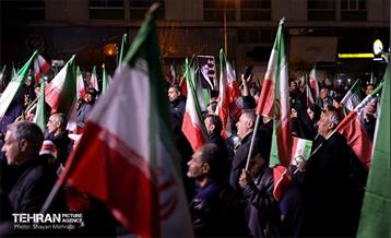 عزاداری مردم تهران در پی شهادت رهبر انقلاب اسلامی 2