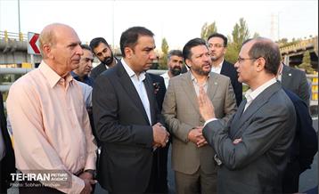 بهره‌برداری از دوربرگردان غیرهمسطح شمال به شمال بزرگراه چمران 15