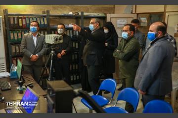 بازدید رئیس سازمان مدیریت بحران شهرداری تهران از گرمخانه خاوران 14