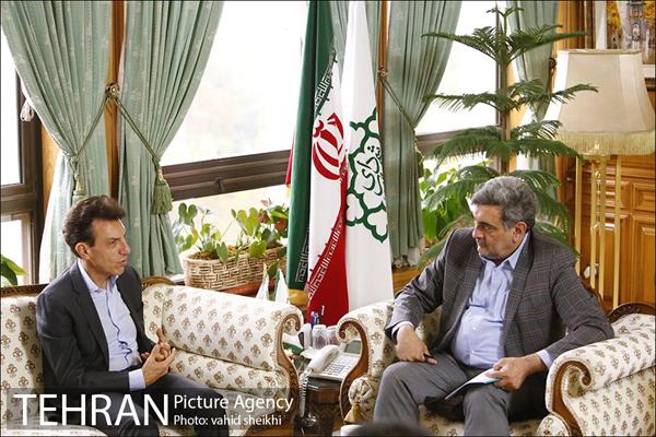 دیدار شهردار تهران با سفیر ایتالیا 9