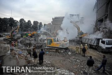 هشتمین روز آواربرداری ساختمان پلاسکو-2 11
