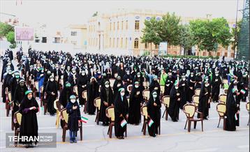 اجتماع دختران فاطمی در دانشکده افسری امام علی(ع) 10