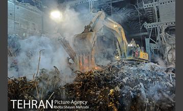 هفتمین روز آواربرداری ساختمان پلاسکو-2 36