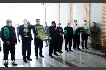 حضور خادمان امام رضا(ع) در بهشت حضرت زهرا(س) 21