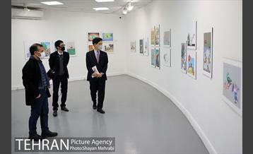 بازدید سفیر ژاپن از نمایشگاه تهران از منظر هنرمندان 25