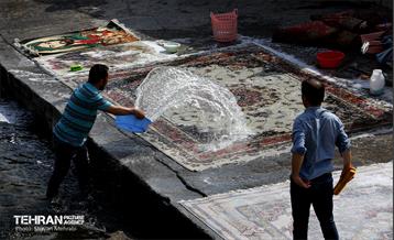قالیشویی سنتی در چشمه علی 31