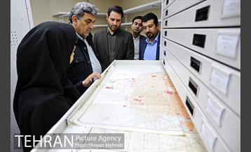 بازدید شهردار تهران از موزه نقشه تهران 27