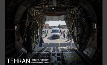 نخستین مانور امداد هوایی تهران در زمان بحران 15