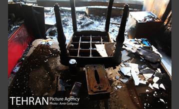 آتش سوزی مجتمع تجاری طوبی 19