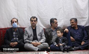 مراسم احیا شب ۲۳ ماه رمضان و تشییع شهید گمنام در حسینیه یرکی های مقیم تهران 13