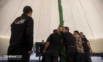 خیمه سوزان ظهر عاشورا در چهارراه گلوبندگ 38