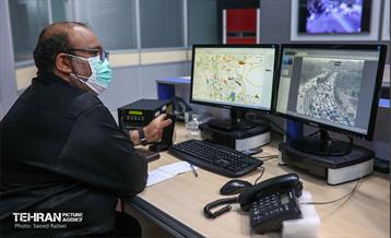 حضور شهردار تهران در مرکز کنترل ترافیک شهرداری تهران 29