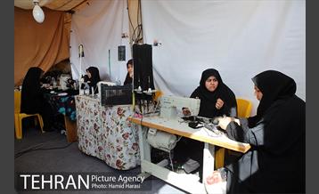 ارائه خدمات نیرو های خادم الحسین (ع) در مرز شلمچه 38