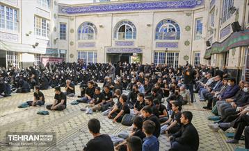 مراسم تشییع و خاکسپاری لاله های زهرایی در منطقه 5