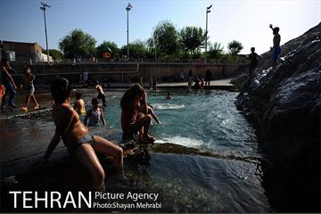 تابستان گرم  در چشمه علی 41