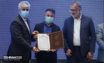 مراسم تجلیل از کشتی‌گیران تیم ملی 37