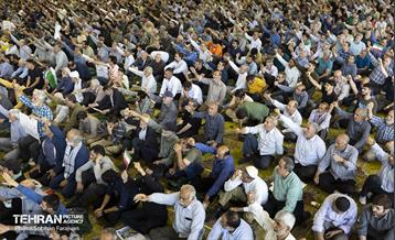 نماز جمعه «خشم و نصر» در تهران 12